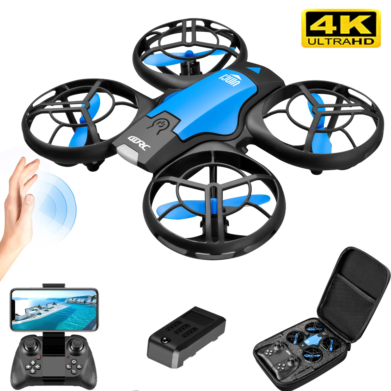 Drone Camera Professional - Nuevo Mini Dron V8 4K Profesional