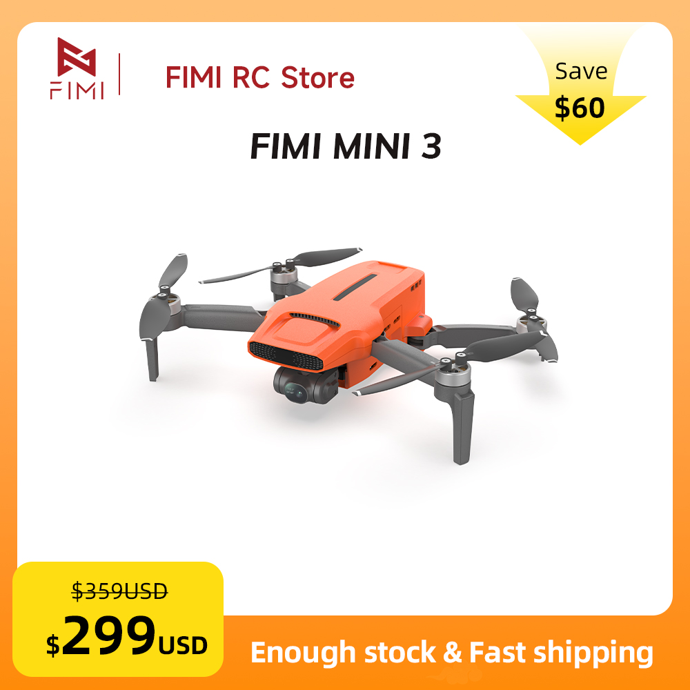 Drone Camera With Gimbal - Dron con Cámara FIMI MINI 3,