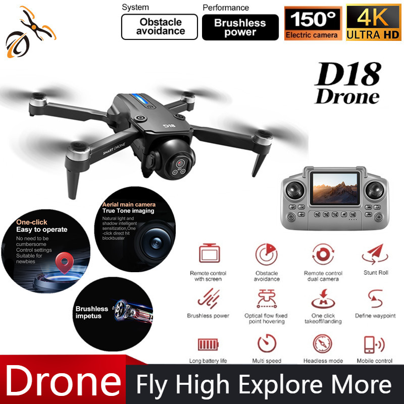 Nuevo Dron D18 fotografía prof - Drone Camera Professional reseña y precio