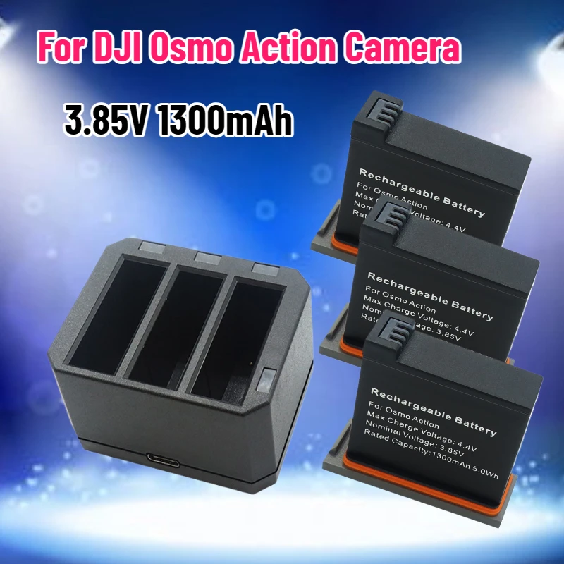 Batería SWZY de 3,85 V y 1300  - Drone Camera Action reseña y precio