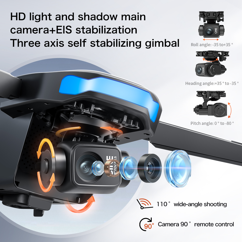 Dron GPS S-X1 MAX con estabili - Drone Camera Professional reseña y precio