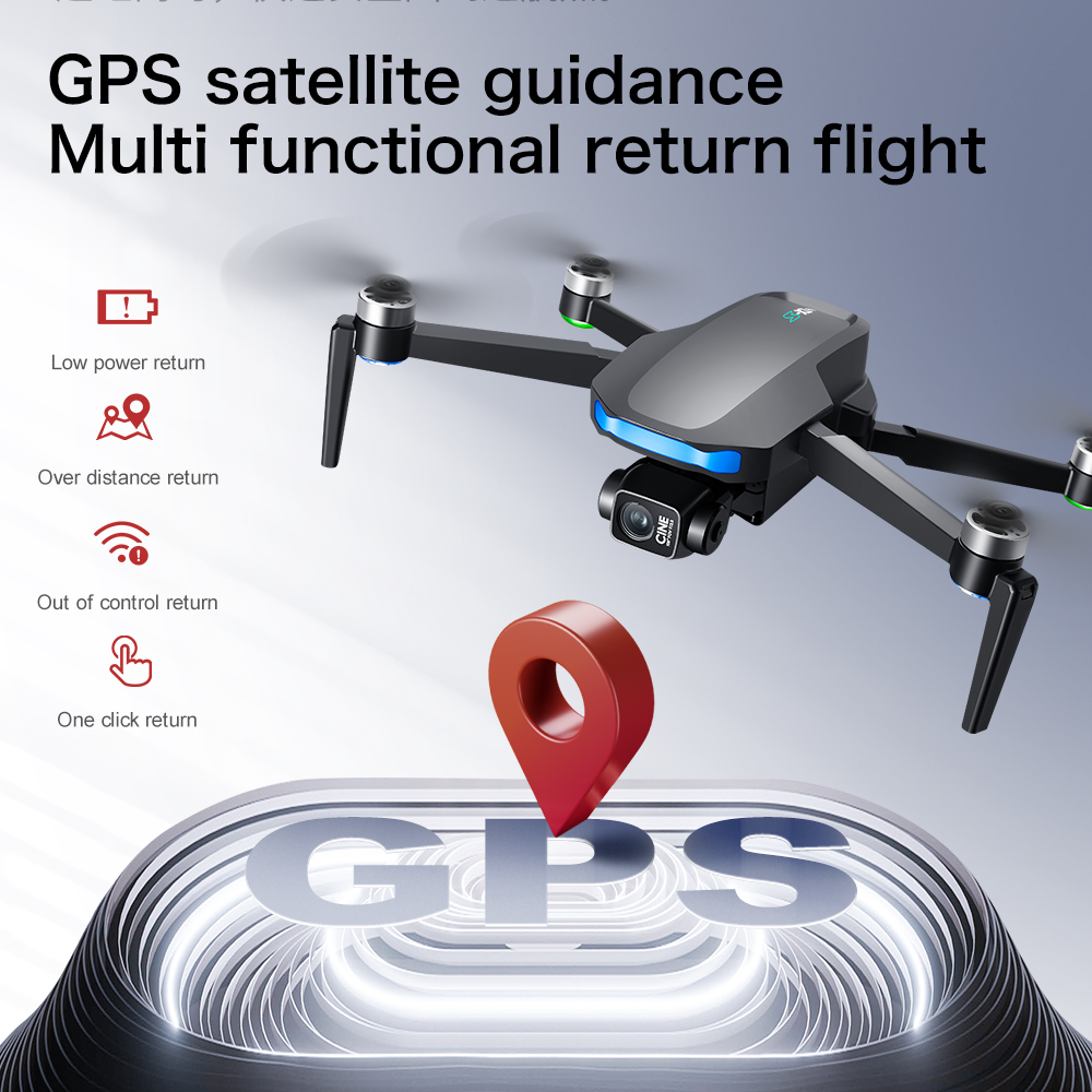Dron GPS S-X1 MAX con estabili - Drone Camera Professional reseña y precio
