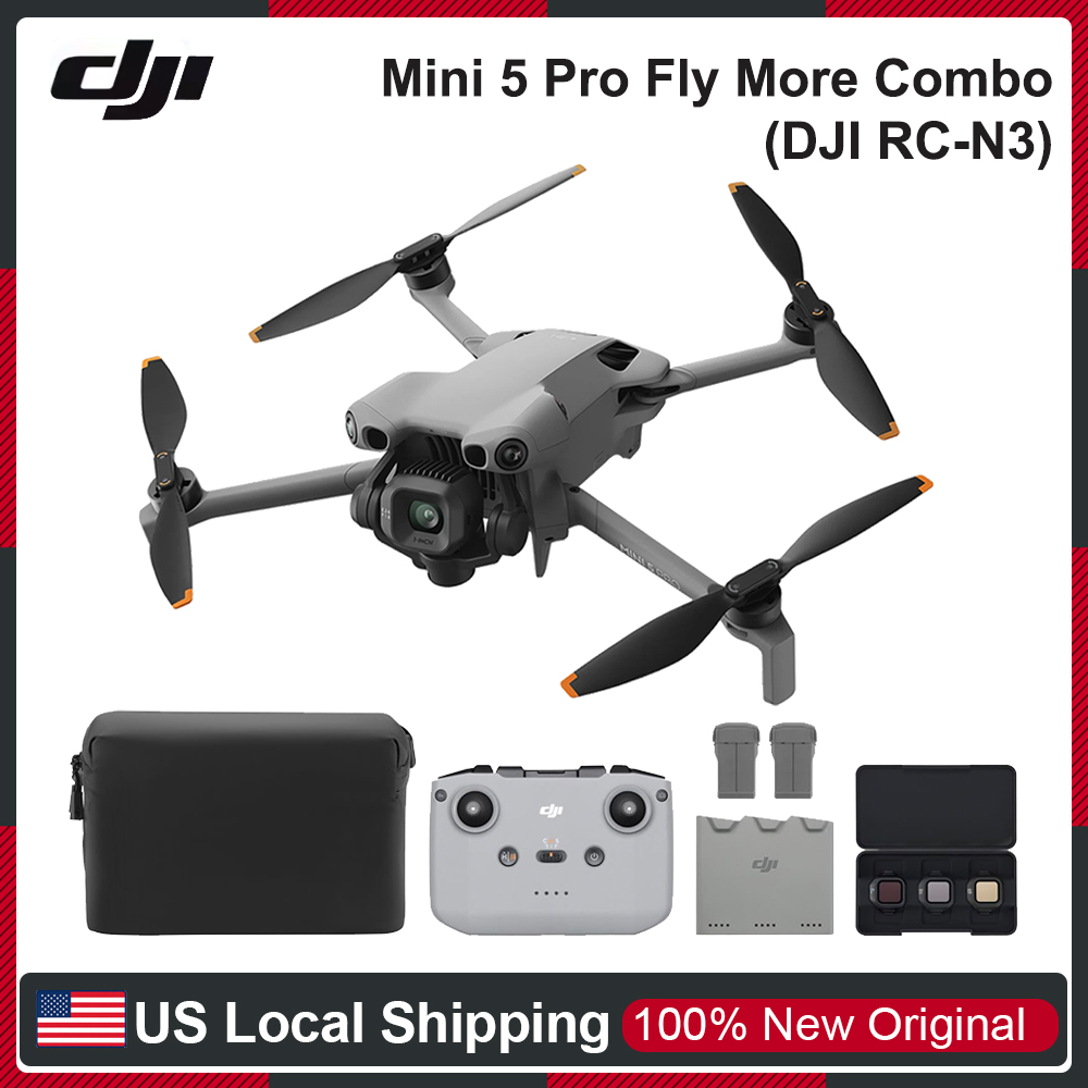 DJI Mini 5 Pro Fly More Combo  - Drone Camera Vlog reseña y precio